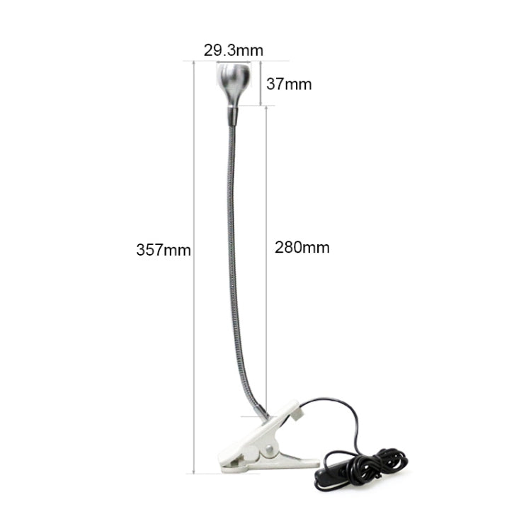 USB DC 5V Arms Clip UV Disinfection Lamp