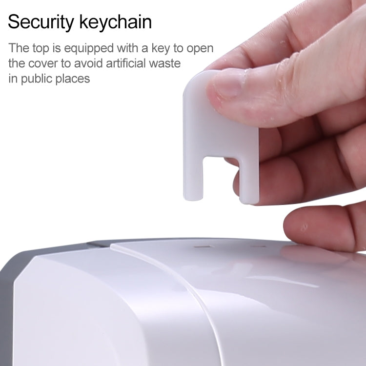 N2001 1000ml Wall-mounted Drip Induction Hand Sanitizer Soap Dispenser with Safety Lock