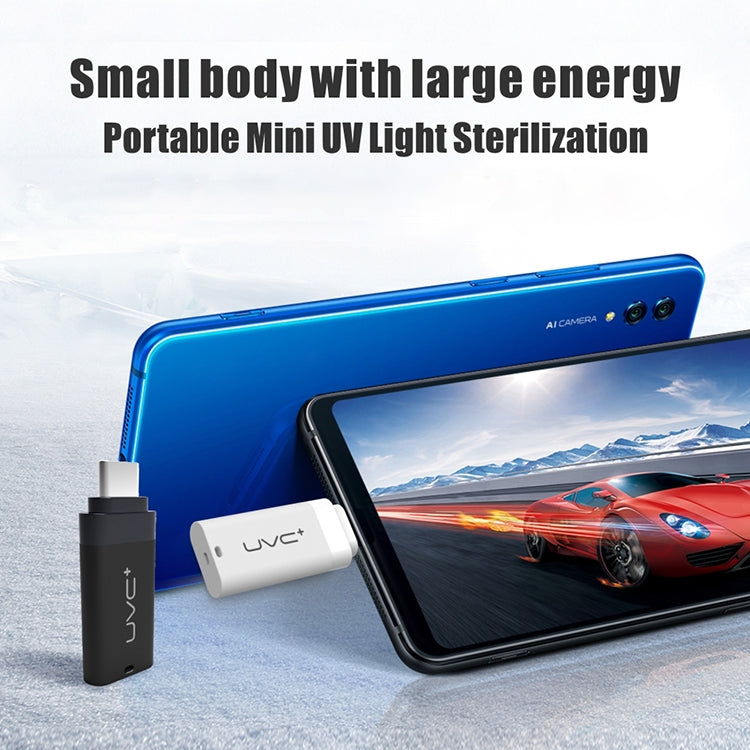 8 Pin Ultra Portable Germicidal Lights Smartphone UV Sanitizer