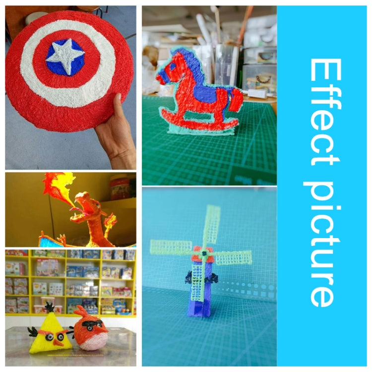 5m 1.75mm Low Temperature PCL Cable 3D Printing Pen Consumables