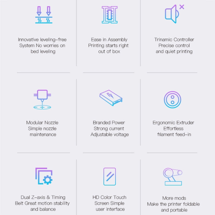 CREALITY CR-6 SE 350W Intelligent Leveling-free DIY 3D Printer, Print Size : 23.5 x 23.5 x 25cm, EU Plug