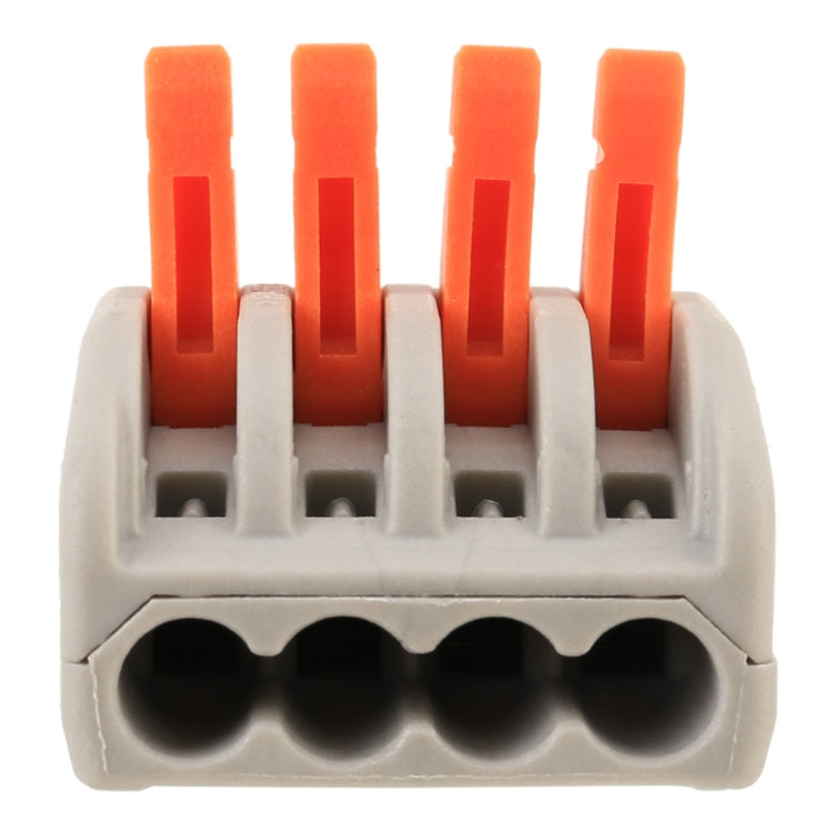 10 PCS 4 Port PCT Series Architectural Wiring Connector LED Lamp Conductor Distributor Junction Box Wire Joint