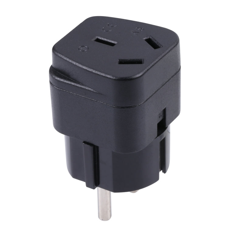 Portable Three-hole AU to UK Plug Socket Power Adapter