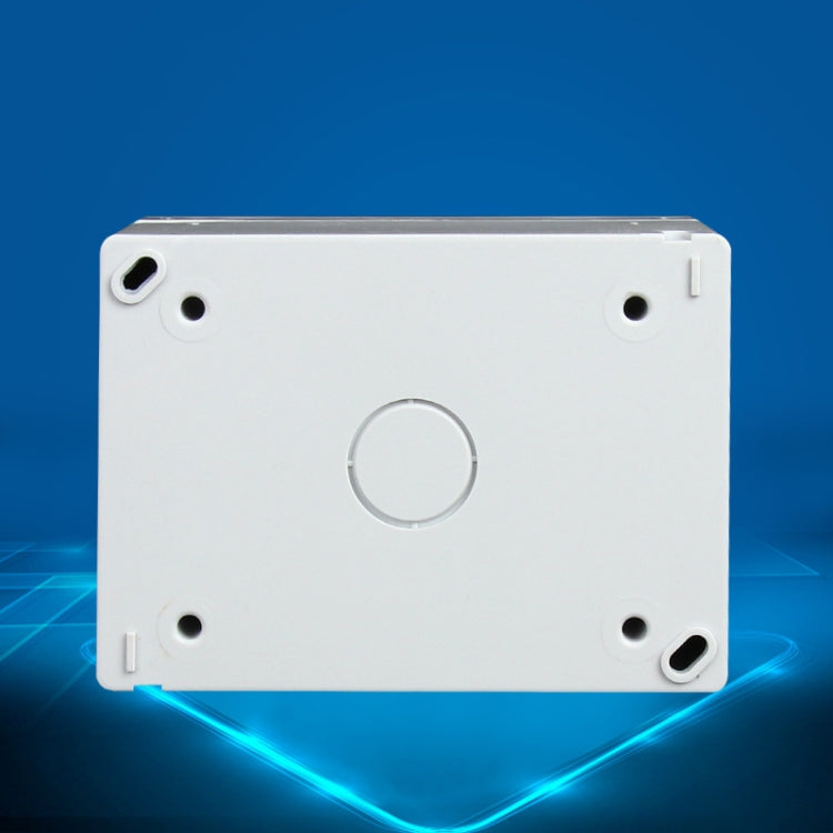 Outdoor IP55 Waterproof Double-connection Socket, EU Plug