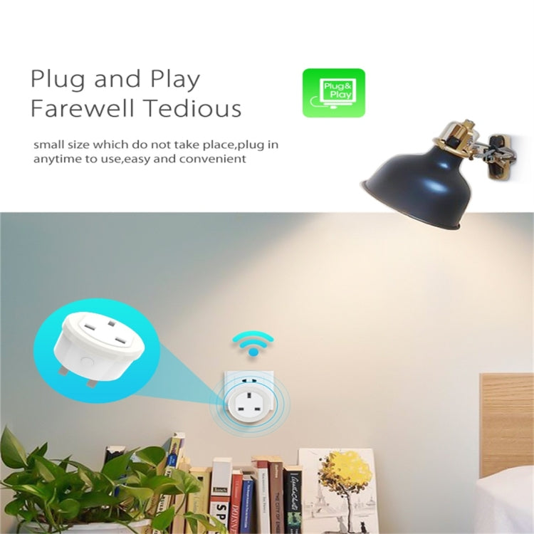NEO NAS-WR03W WiFi UK Smart Power Plug,with Remote Control Appliance Power ON/OFF via App & Timing function