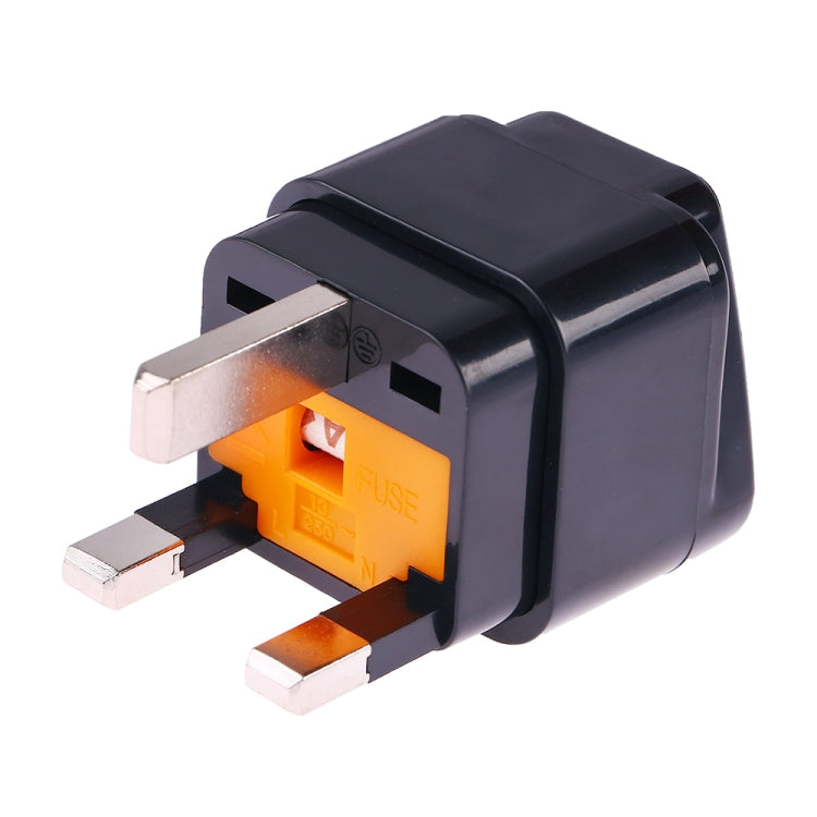 Portable Universal Socket to UK Plug Power Adapter Travel Charger with Fuse