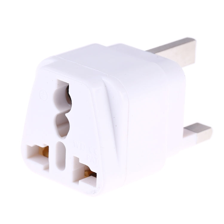 Portable Universal Socket to UK Plug Power Adapter Travel Charger with Fuse, UK Plug(with Fuse)
