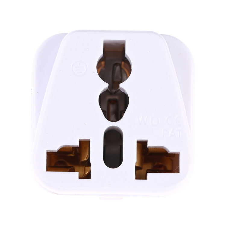 Portable Universal Socket to UK Plug Power Adapter Travel Charger with Fuse, UK Plug(with Fuse)