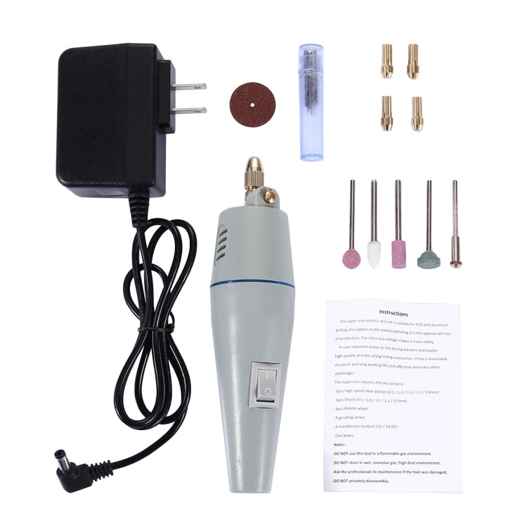 WLXY WL-500B Mini Electric Grinder, 110V-240V, Suitable Drill Chuck: 0.3mm-4.0mm