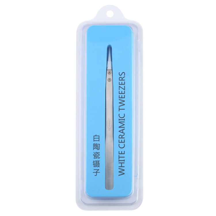TC-14 Stainless Steel High Temperature Resistance Ceramic Tip Tweezers