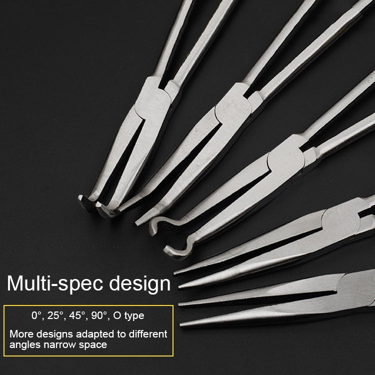 11 Inch Multi-function 25 Degree Bending Needle-nosed Pliers Hand Tool