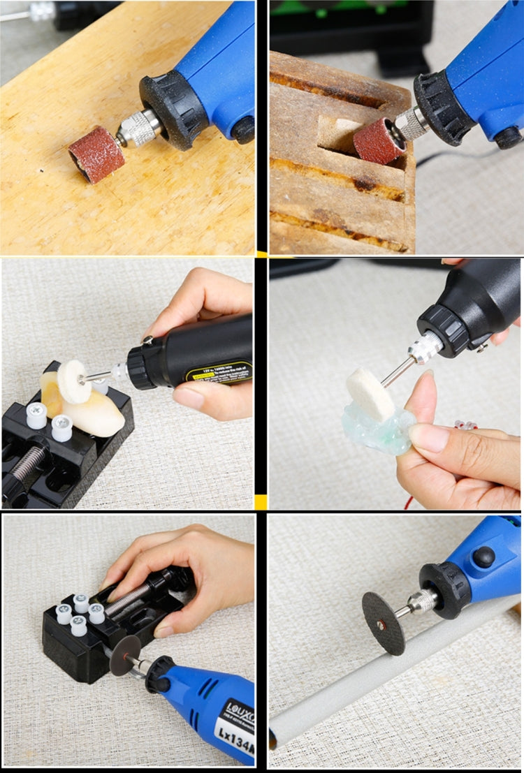 WLXY P-800 80 in 1 Mini Electric Drill Grinder Set, 110V-240V, US Plug