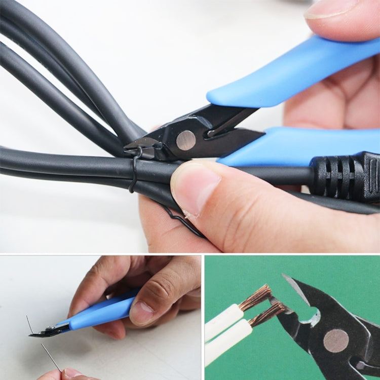 FC-120 Mini Electronic Pliers Diagonal Side Cutting  Cable Wire Cutter Repair Hand Tool