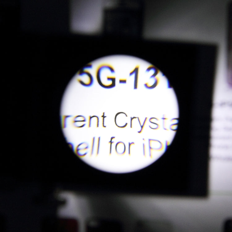 Mini Desk Style 10x Magnification Loupe Metal Antique Magnifier