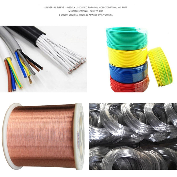 5 in 1 Multifunctional Cable Wire Stripper Cutter Crimper Self-Adjusting Terminal Crimping Stripping Plier Tools, Random Color Delivery