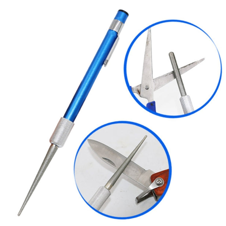 Diamond Carbon Steel Knife Fishhook Sharpener Portable Kitchen Accessories Multi Purpose Sharpener Stick