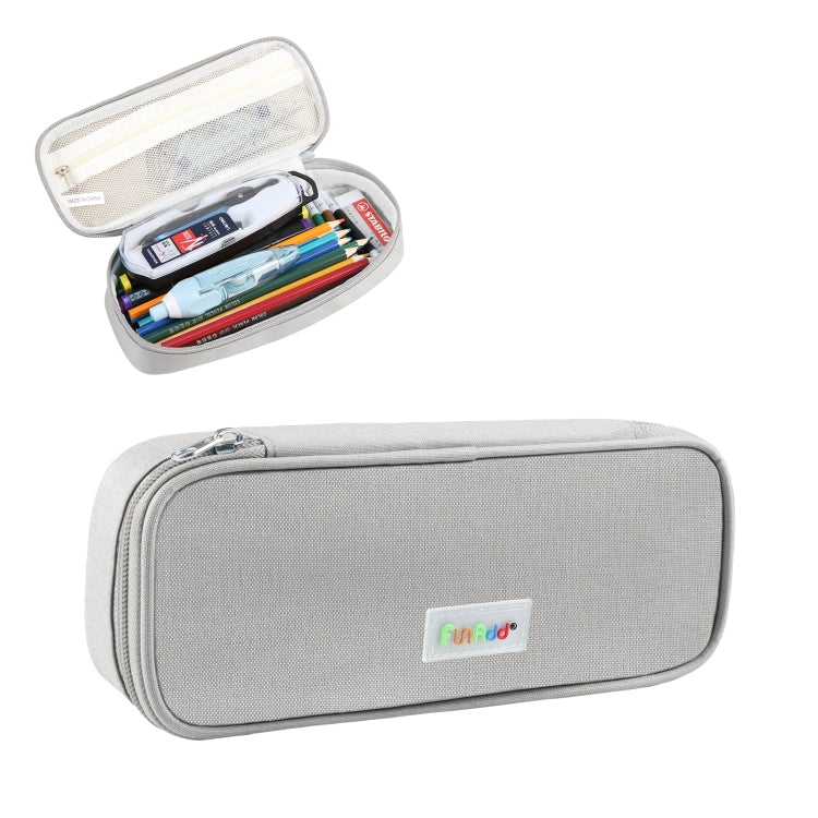 FunAdd Pencil Case Cosmetic Storage Organizer Bag, Size: 235 x 105 x 50mm