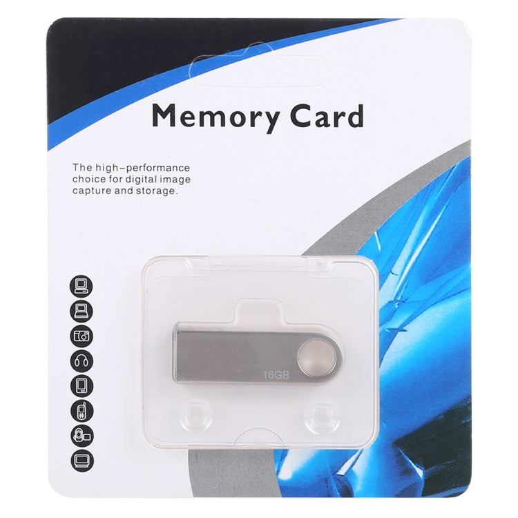 16GB Metal USB 2.0 Flash Disk