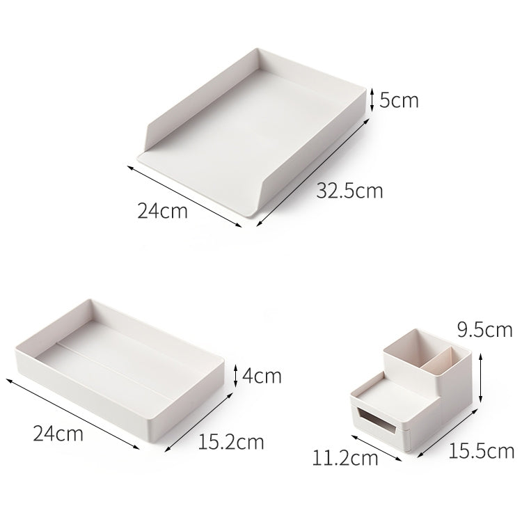 Desktop Removable Assembled Small File Storage Box