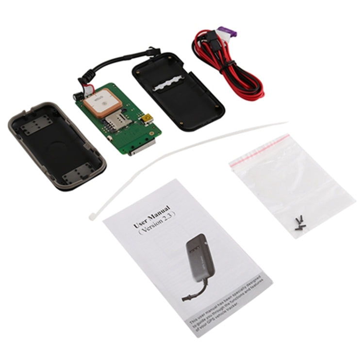 Car Motorcycle GPS Smart Realtime Tracking Device With LED Indicator Light,Built-in GSM Antenna and GPS Antenna