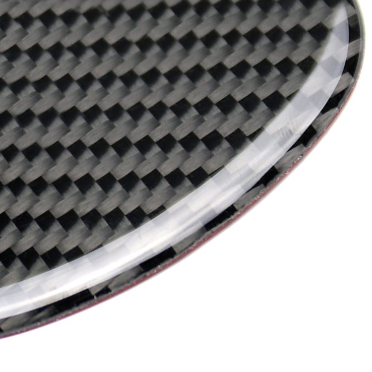 Car Seat Back Handle Carbon Fiber Decorative Sticker for BMW Mini Cooper F55 / F56