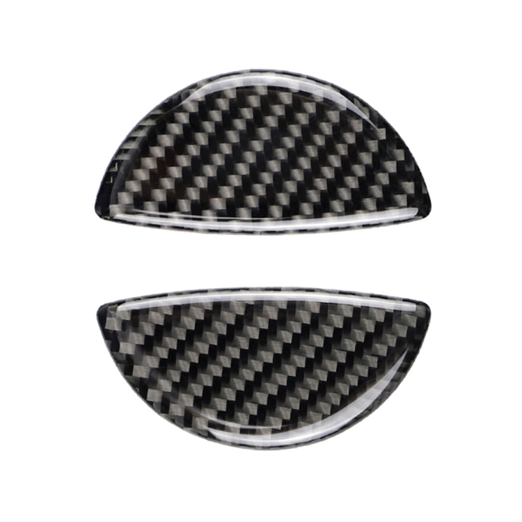 2 PCS R / F Universal Car Door Handle Carbon Fiber Decorative Sticker for BMW Mini R55 / R56 / R60 / R61 / F55 / F54 / F60