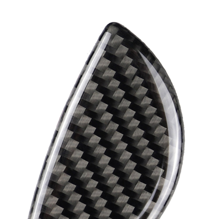 2 PCS R / F Universal Car Door Handle Carbon Fiber Decorative Sticker for BMW Mini R55 / R56 / R60 / R61 / F55 / F54 / F60