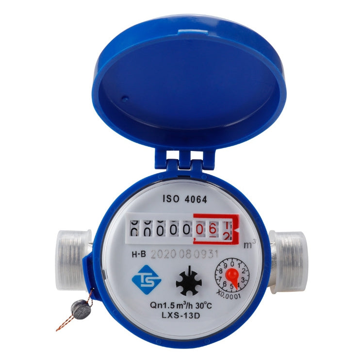 TS-S300E Household Mechanical Rotary-wing Cold Water Meter High-precision Pointer Digital Display Combination Water Meter