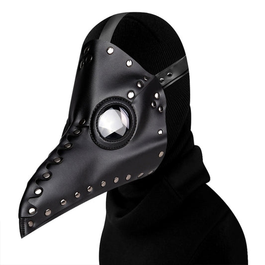 HG65005 Halloween Dress Up Props Rivets Beak Shape Mask