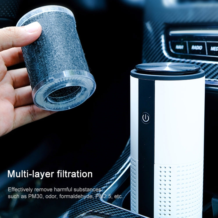 WT-U12 DC 5V Negative Ion Smart Car Air Purifier