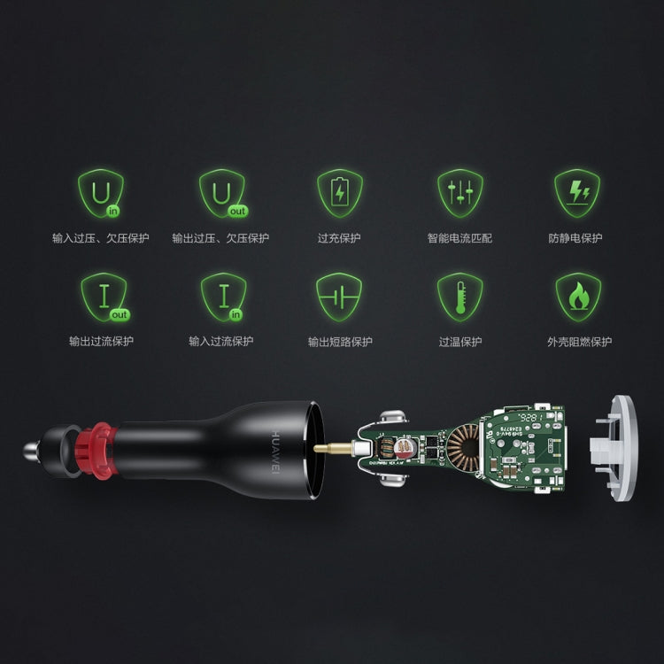 Original Huawei CP37 USB Car Charger Super Charge Version (Max 40W)