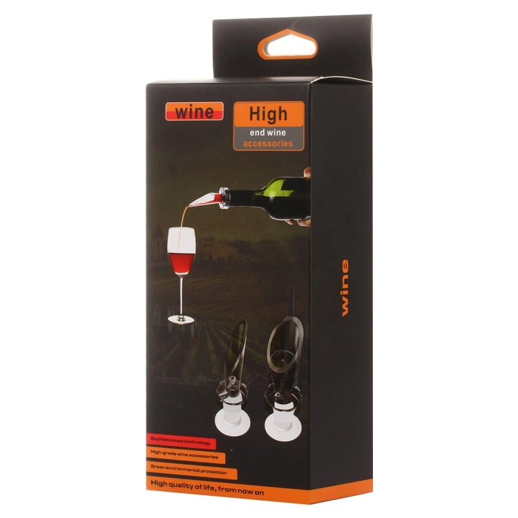 NiJia Portable Essential Aerating Oxygenating Wine Pourer Red Wine Bottle Stopper Aerator Decanter, the First Generation