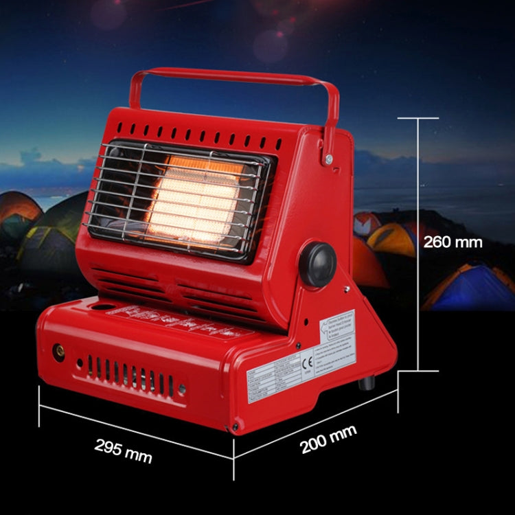 Multifunctional Portable Outdoor Camping Trip Gas Heater Gas Stove Burner, Powered by Dual Gas Tank (Not Included)