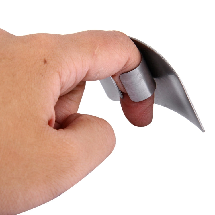 Creative Kitchen Necessary Food Vegetable Cutting Stainless Steel Hand Finger Guard Protector