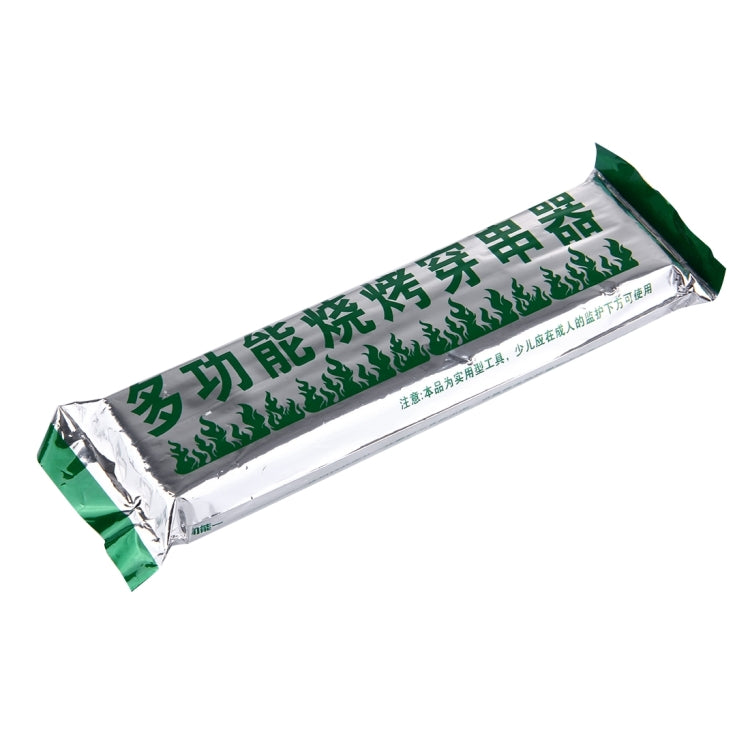 Functional Barbecue Wear String Machine Tool Meat Vegetable Kebabs Skewer