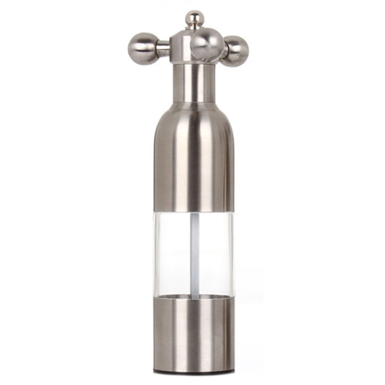 MICLAN Stainless Steel 304 Rudder Shape Grinder Pepper Grinding Machine, Size : L