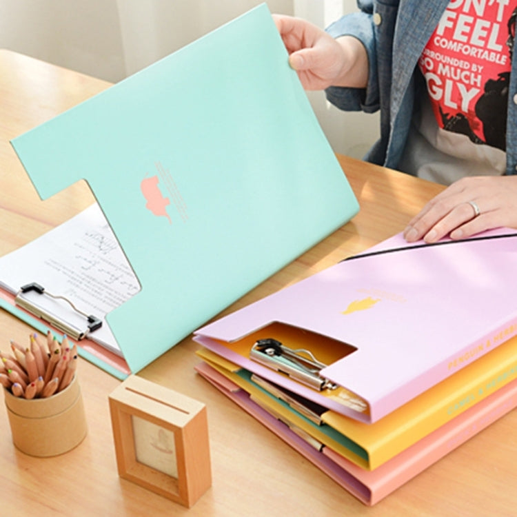 Creative Stationery Lovely Animal A4 Folder Test Paper Plate Holder School  Office Supplies, Random Color Delivery