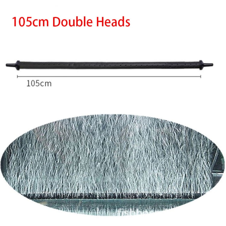 105cm Double Heads Aquarium Pump Bubble Bar Hose Aquarium Accessories Air Oxygen Strip Diffuser for Aquariums and Fish Tanks