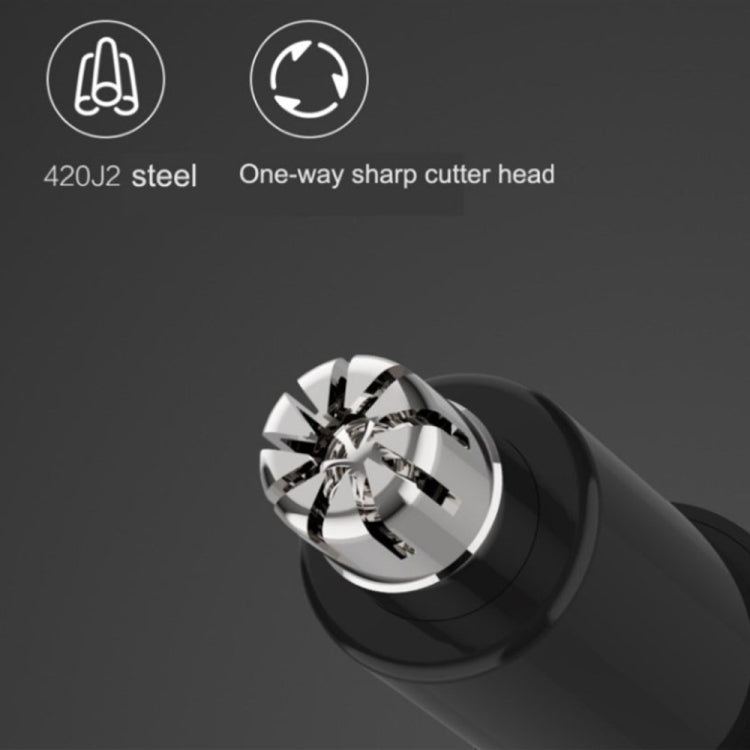 Original Xiaomi Youpin NH1 2W 1.5V Portable Waterproof Safe Electric Nose Hair Trimmer Shave Blade