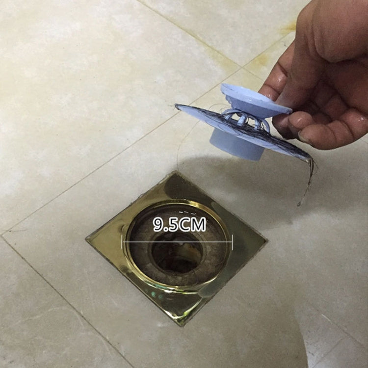 2 PCS Silicone Drain Stopper Deodorant Sink Bathtub Floor Drain Protector