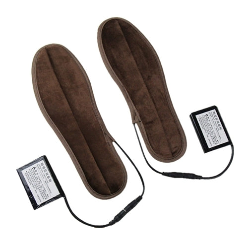 Lithium Battery Powered & Rechargeable Heated Insoles Keep Feet Warm Pad, Keep Warm 8-9 hours, Size: 43-44 yard