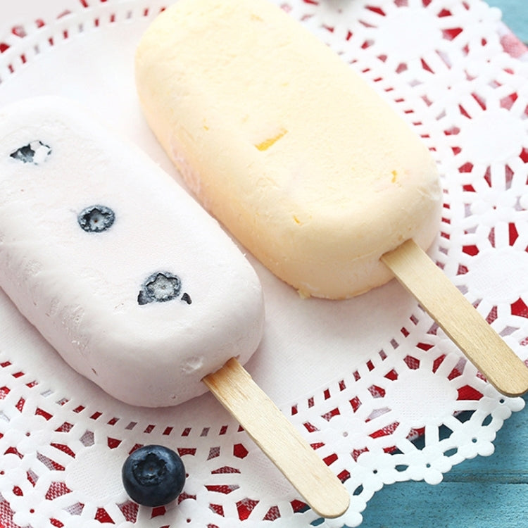 100 PCS 15cm Wooden Spatulas Wipe Wax Tools Ice-cream Bar Sticks