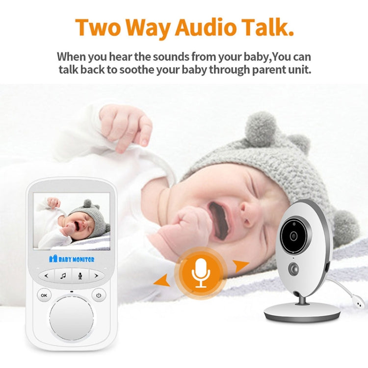 VB605 2.4 inch LCD 2.4GHz Wireless Surveillance Camera Baby Monitor, Support Two Way Talk Back, Night Vision
