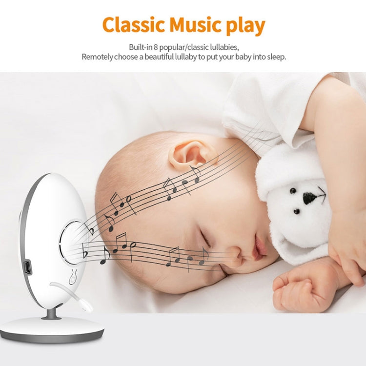 VB605 2.4 inch LCD 2.4GHz Wireless Surveillance Camera Baby Monitor, Support Two Way Talk Back, Night Vision