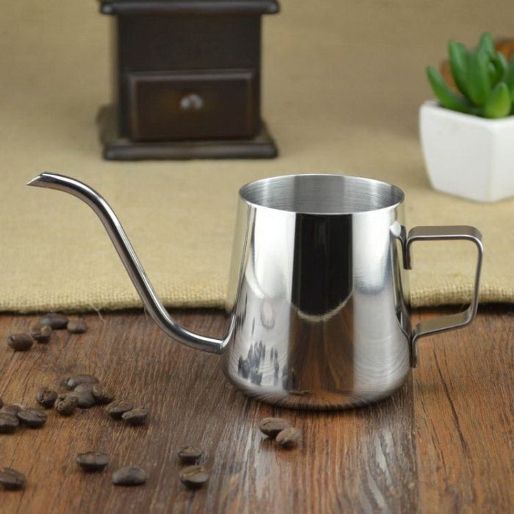 Long Narrow Spout 304 Stainless Steel Hand Drip Coffee Pot with Hanging Ear