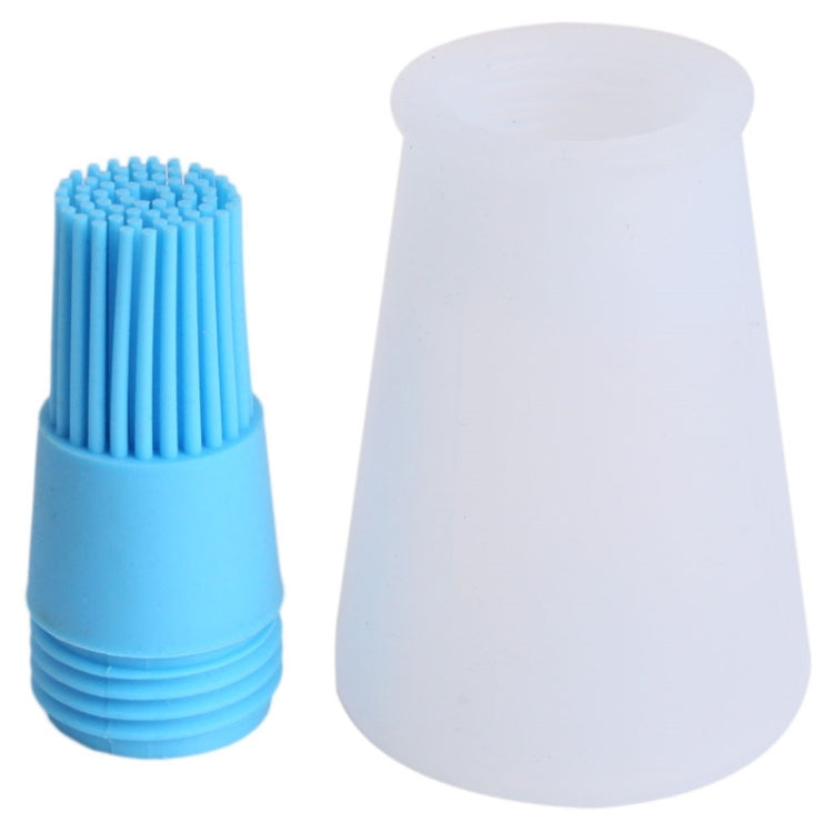 Kitchen Silicone Oil Brush Grill Brush Oil Bottle,Random Color Delivery