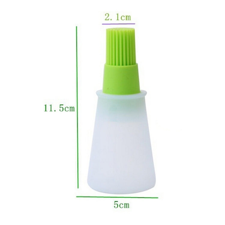 Kitchen Silicone Oil Brush Grill Brush Oil Bottle,Random Color Delivery