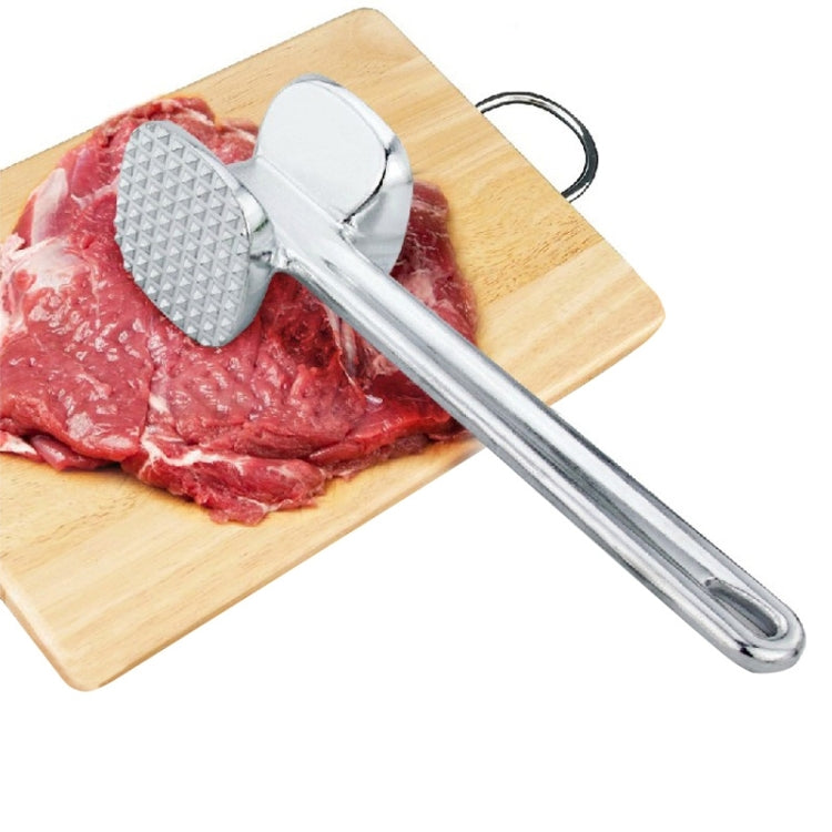 2 PCS Aluminum Alloy Loose Tenderizers Meat Hammer Steak Pork Kitchen Tools, Middle Size: 5.0 x 22.5cm