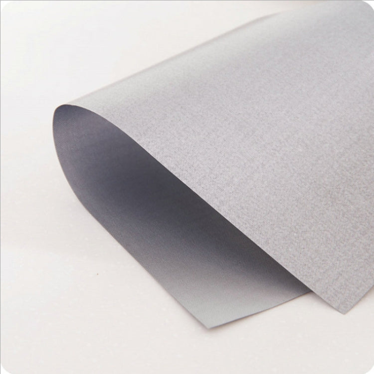 Gas Furnace Surface Ultra-thin Fibre Material Stovetop Protective Cleaning Pad, Size: 27*27cm, 0.08mm (Silver)