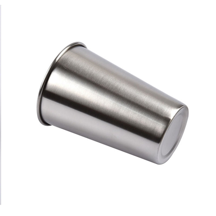 70ml Single Wall Electropolished Stainless Steel Brief Wine Cup(Silver)